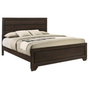 Coaster Furniture Kauffman 204391KE Wood Eastern King Panel Bed - Dark Cocoa IMAGE 2