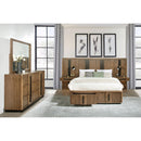 Coaster Furniture Terrace 224900KE-S5P 7 pc King Wall Panel Bedroom Set IMAGE 1