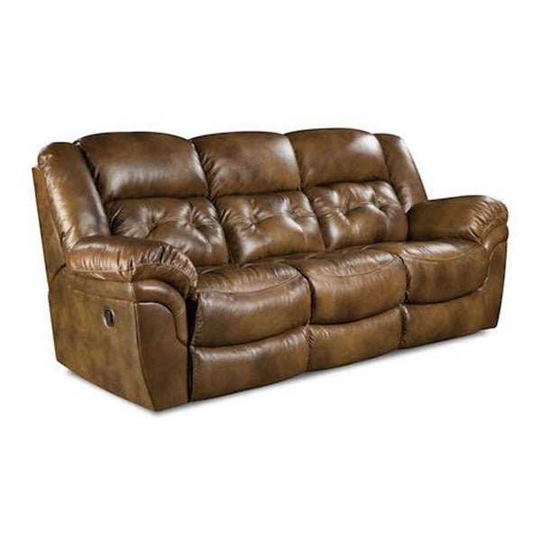 Homestretch Furniture Power Reclining Leather Sofa 155-39-15 IMAGE 1