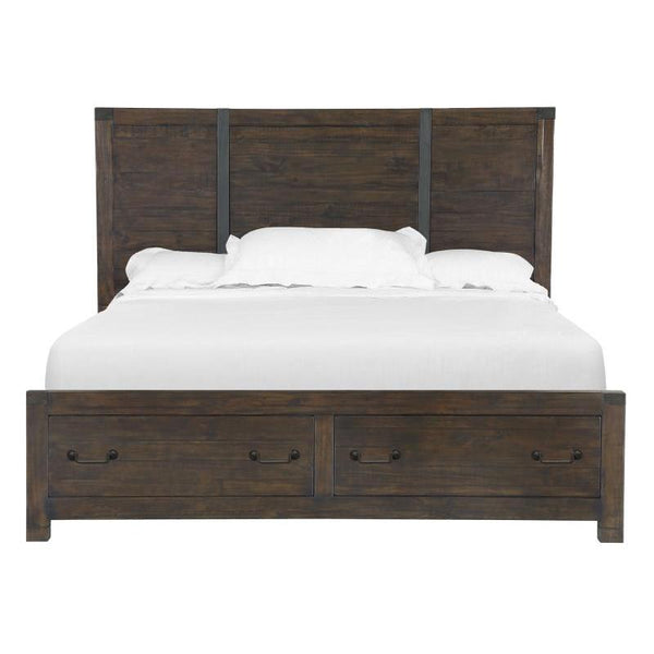 Magnussen Pine Hill King Panel Bed with Storage B3561-54R/B3561-64H/B3561-65F IMAGE 1