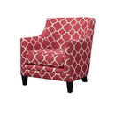 Elements International Dinah UDH708100CA Accent Chair - Patio Red IMAGE 1