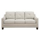 Elements International Malone UMO086301 Sofa - Heirloom Taupe IMAGE 1