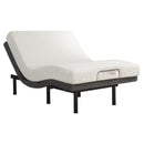 Coaster Furniture Negan 350132Q Queen Adjustable Bed Base - Grey and Black IMAGE 11