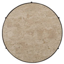 Hooker Furniture 5960-80113-MTL Luckenbach Metal and Stone End Table IMAGE 2