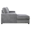 Homelegance Morelia 9468DG*2LC2R 2 pc Sectional with Pull-out Bed and Left Chaise with Hidden Storage IMAGE 3