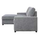 Homelegance Morelia 9468DG*2LC2R 2 pc Sectional with Pull-out Bed and Left Chaise with Hidden Storage IMAGE 4