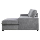 Homelegance Morelia 9468DG*2RC2L 2 pc Sectional with Pull-out Bed and Right Chaise with Hidden Storage IMAGE 3