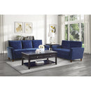 Homelegance Dunleith Stationary Fabric Loveseat 9348BUE-2 IMAGE 5