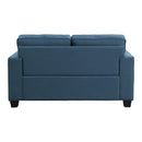 Homelegance Elmont Stationary Fabric Loveseat 9327BU-2 IMAGE 4