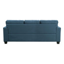 Homelegance Elmont Stationary Fabric Sofa 9327BU-3 IMAGE 3