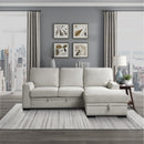Homelegance Morelia 9468BE*2RC2L 2 pc Sectional with Pull-out Bed and Right Chaise with Hidden Storage IMAGE 7