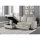 Homelegance Morelia 9468BE*2LC2R 2 pc Sectional with Pull-out Bed and Left Chaise with Hidden Storage IMAGE 9