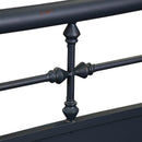 Liberty Furniture Industries Inc. Vintage 179-BR11H-N Twin Metal Headboard - Navy IMAGE 5