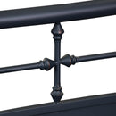Liberty Furniture Industries Inc. Vintage 179-BR17H-N Full Metal Headboard - Navy IMAGE 5