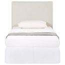 Coaster Furniture Pirro 315980T Upholstered Twin Panel Headboard - Sand IMAGE 2