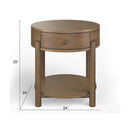 Magnussen Hadleigh Brown End Table T5558-05 IMAGE 2
