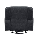 Homelegance Monterey Swivel Fabric Recliner 8530EB-1 IMAGE 4