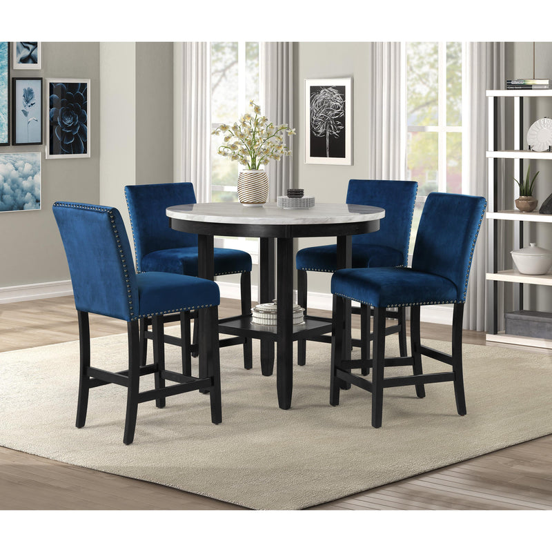 Crown Mark Round Lennon Counter Height Dining Table 1715T-42RD IMAGE 4