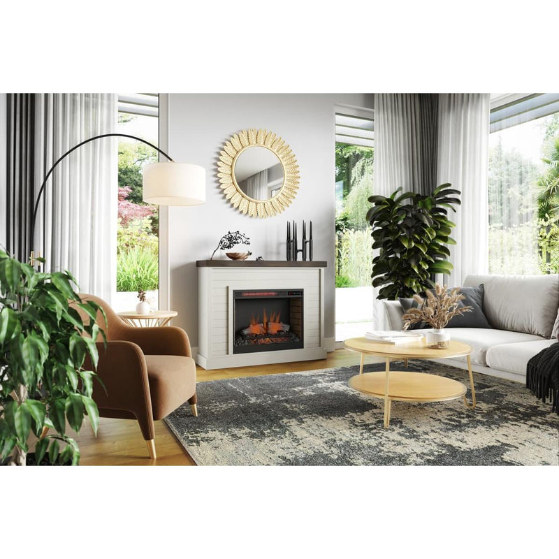 Legends Furniture Washington Electric Fireplace WA5110.BJW IMAGE 8