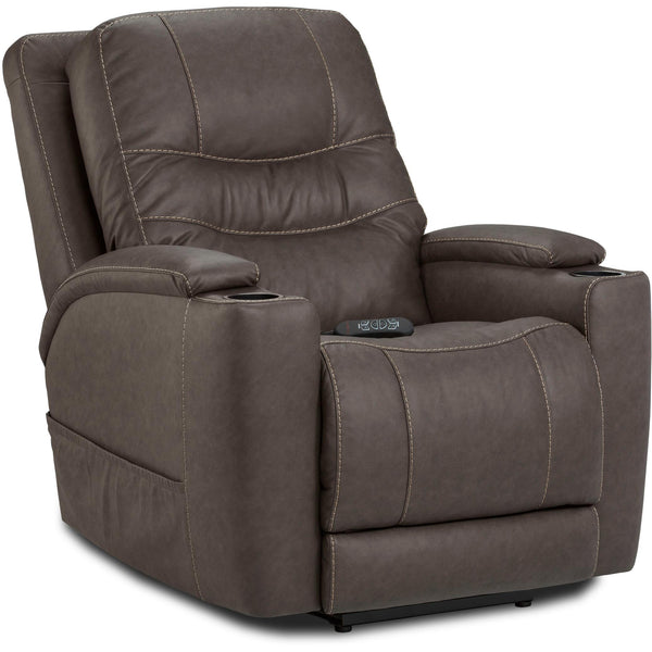 Homestretch Furniture Power Leather Look Recliner 211-97-21 IMAGE 1