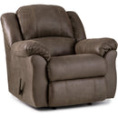 Homestretch Furniture Rocker Leather Look Recliner Tumbleweed IMAGE 1