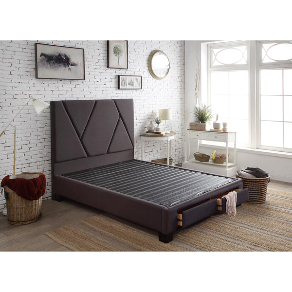 Legends Furniture Modern King Upholstered Platform Bed with Storage ZMDN-7004/ZMDN-7005/ZMDN-7105 IMAGE 1