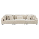 Homelegance Traverse Stationary Fabric Sofa 8555BE-3* IMAGE 1
