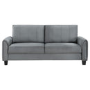 Coaster Furniture Davis Stationary Fabric Sofa 509634 IMAGE 3