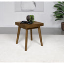 Coaster Furniture Westerly 707797 Square Wood Side End Table - Walnut Brown IMAGE 2