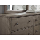 Vaughan-Bassett Fundamentals 11-002 6 Drawer Dresser - Grey IMAGE 4