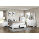 Homelegance Hudson 1520WH-4 Night Stand IMAGE 4