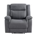 Homelegance Dean 9646GY-1 Reclining Chair IMAGE 1