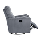 Homelegance Traverse 8555GY-1SW Swivel Glider Reclining Chair IMAGE 10