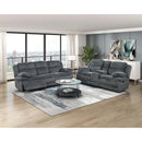 Homelegance Goodland 9577DG-2 Double Reclining Love Seat with Center Console IMAGE 8