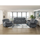 Homelegance Goodland 9577DG-2 Double Reclining Love Seat with Center Console IMAGE 9
