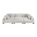 Homelegance Tinley 9555BEG*62CR3ACOT 6 pc Modular Sectional with Ottoman IMAGE 10
