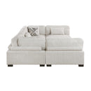 Homelegance Tinley 9555BEG*62CR3ACOT 6 pc Modular Sectional with Ottoman IMAGE 11