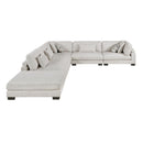 Homelegance Tinley 9555BEG*62CR3ACOT 6 pc Modular Sectional with Ottoman IMAGE 6
