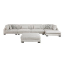 Homelegance Tinley 9555BEG*5CR2ACVCOT 5 pc Modular Sectional with Chaise and Ottoman IMAGE 3