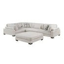 Homelegance Tinley 9555BEG*53CRACOT 5 pc Modular Sectional with Ottoman IMAGE 2