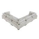 Homelegance Tinley 9555BEG*53CR2AC 5 pc Modular Sectional IMAGE 3