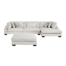 Homelegance Tinley 9555BEG*4CRACVCOT 4 pc Modular Sectional with Chaise and Ottoman IMAGE 3