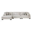 Homelegance Tinley 9555BEG*3CRACVC 3 pc Modular Sectional with Chaise IMAGE 2
