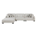 Homelegance Tinley 9555BEG*42CRACOT 4 pc Modular Sectional with Ottoman IMAGE 4