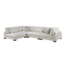 Homelegance Tinley 9555BEG*42CR2AC 4 pc Modular Sectional IMAGE 2