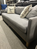 Marlow sofa in Pewter by Malouf