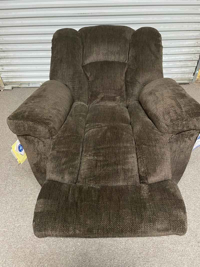 184-91-21 Rocking Recliner in Fudge by Homestretch (CLEARANCE)
