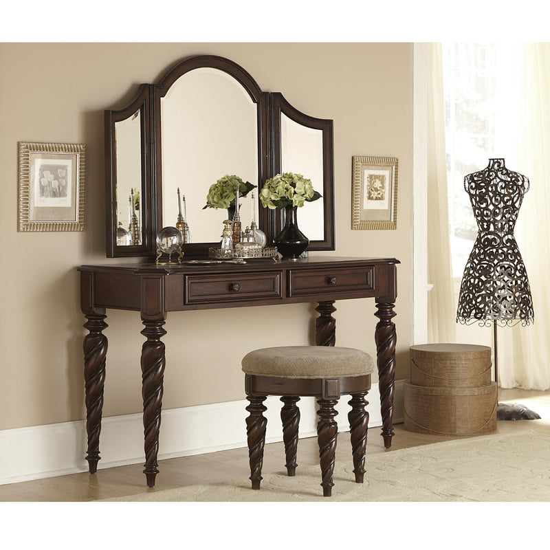 Liberty Furniture Industries Inc. Arbor Place 2-Drawer Vanity Table 575-BR35 IMAGE 2
