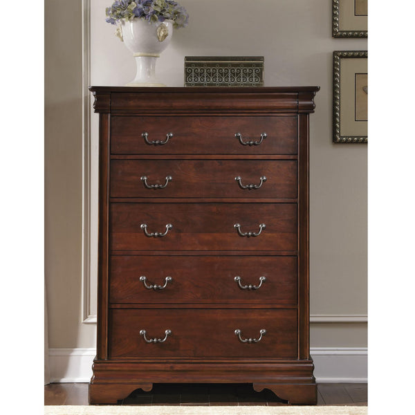 Liberty Furniture Industries Inc. Carriage Court 5-Drawer Chest 709-BR41 IMAGE 1