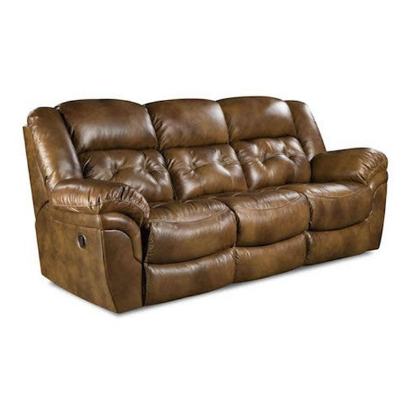 Homestretch Furniture Reclining Leather Sofa 155-30-15 IMAGE 1